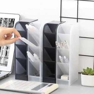 데스크 수납 정리함 브러쉬 볼펜 홀더 다용도 연필꽂이 보관함