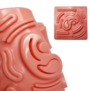 병원 외과 실습 흉터 봉합 수술 연습 실리콘 인조 패드 피부모형