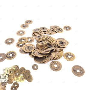 촬영 소품 인테리어 모형 장식품 금전운 옛날 동전 가짜 동전 엽전