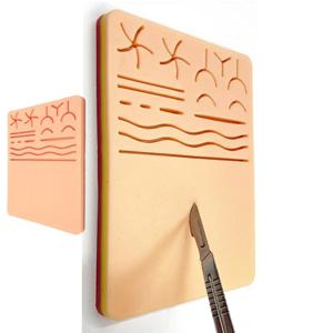 인공피부 모형 성형 외과 실리콘 수술 연습 피부 봉합 키트