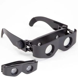 낚시 등산 콘서트 관람 3배율 확대 안경 웨어러블 망원경