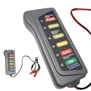 휴대용 자동차 배터리 점검 분석기 12V 발전기 배터리 테스터기