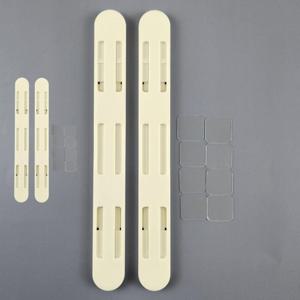 다용도 슬라이드 부착식 홀더 서랍 수납함 박스 레일 테이프 2개 세트