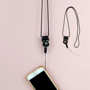 휴대폰 카드지갑 사원증 스트랩 명찰 찰탁 넥 로프 고리형 목걸이 로프 줄