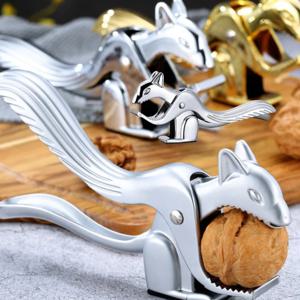 딱딱한 호두 껍질 까기 다람쥐 모양 견과류 펜치 클립 오프너