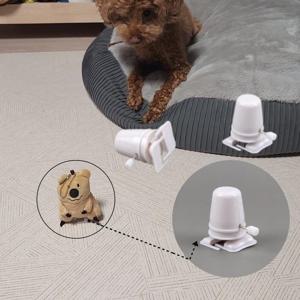 태엽 장난감 움직이는 인형 부자재 애견 미니 노리개 부품 워킹 부속