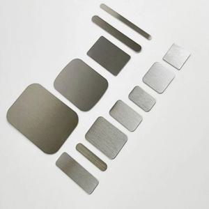 초강력 접착식 철판 미니 사각 슬림 자석 부착용 금속판 스티커