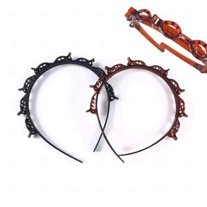 올림머리 앞머리 고정 클립 볼륨 헤어밴드 미니집게핀 머리띠