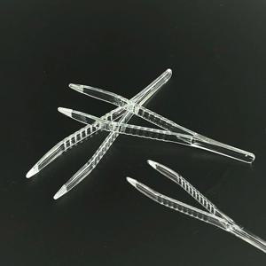 공예용 비즈용 수작업 다용도 일회용 DIY 미끄럼방지 투명 핀셋