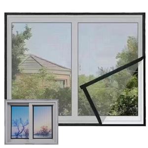 창문 베란다 미세방충망 모기장교체 미세먼지 청정망 찍찍이 방충망