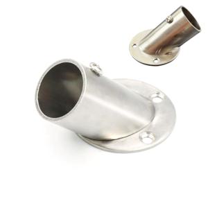 욕실 화장실 베란다 모서리 사선 봉 행거 걸이 벽 코너 브라켓 홀더 1p