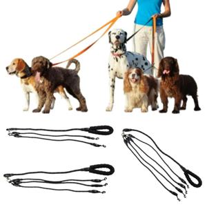 강아지 중형견 대형견 산책 핸즈프리 멀티 산책줄 두마리 리드줄
