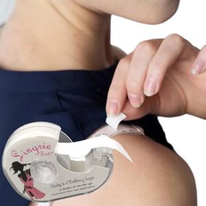 언더웨어 브라끈 흘러내림 노출방지 옷 의류 고정 양면 테이프