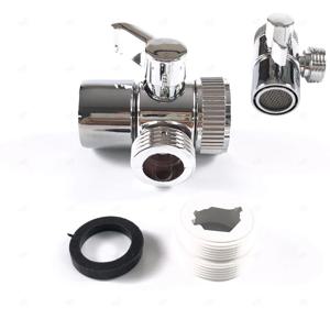 수도꼭지 세면대 욕실 샤워기 변환 어댑터 수전연결 토수구 분배기