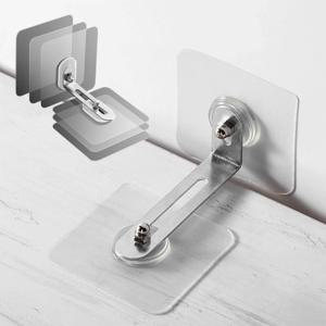 가구 책장 지지대 넘어짐 흔들림방지 벽고정 무타공 브라켓