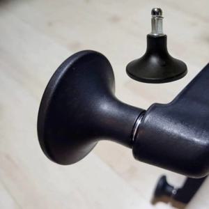 흔들림 방지 고정형 넓은발 대체용 의자 바퀴 무회전 가구 다리 받침대