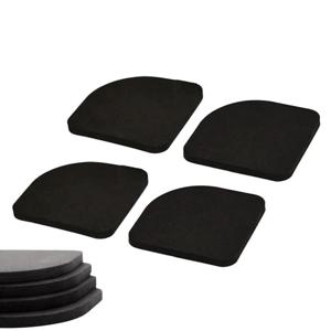 세탁기 미끄럼방지 소음 진동 차단 가구 수평맞추기 EVA 패드 4p