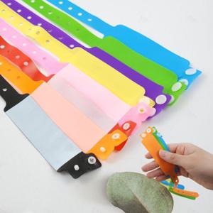 분실방지 손목 일회용 똑딱이 네임팔찌 단체여행 대형 네임택