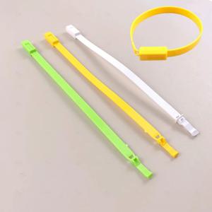 일회용 플라스틱 도난방지 네임택 씰밴드 버클 케이블타이 스트랩