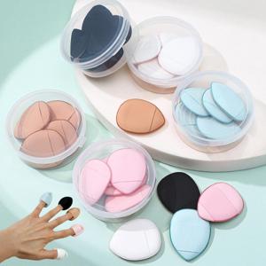뷰티소품 메이크업 쿠션 파우더 수정용 미니 손가락 핑거 퍼프