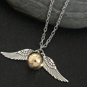 골든 스니치 쥬얼리 액세서리 죽음의 성물 날개 펜던트