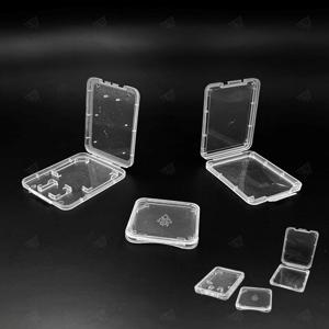카메라 메모리 마이크로 CF메모리 SD카드 수납 보관 케이스 투명