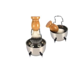 이발소 바버샵 클래식 쉐이빙 브러쉬 세트 면도 거품 솔 받침대