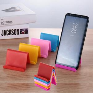 핸즈프리 심플 휴대폰 거치대 컬러 미니 컴팩트 스마트폰 스탠드 받침대