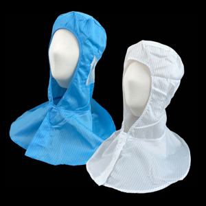 크린룸 작업장 연구실 위생 방진 후드 위생모자 크린룸 방진모자