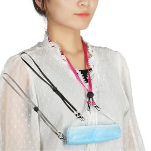 분실방지 가벼운 마스크 걸이 스트랩 길이조절 목걸이줄 끈 고리