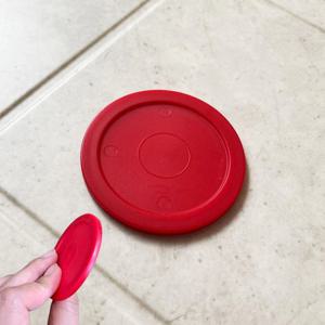 테이블 보드 게임 교체용 하키볼 플라스틱 에어하키 퍽 납작 공 슈팅