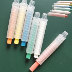 칠판 분필 커버 홀더 케이스 꽂이 나선형 플라스틱 투명화이트