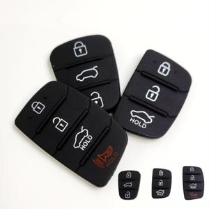기아 스마트 차키 리모컨 커버 교체 고무 3 4 버튼 폴딩키 케이스