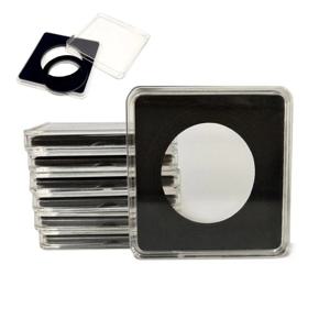 동전 수집 코인 희귀동전 보관 투명 아크릴 사각 케이스 캡슐 홀더