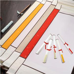 동양화 서예 빈족자 전통 세로형 캘리그라피 두루마리 족자 만들기 작품