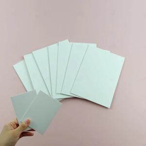 사진 보관 정리 두꺼운 종이 포토카드용 A7사이즈 하드보드지