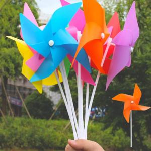 마당 테라스 꾸미기 정원 인테리어 가드닝 야외 바람개비 색상랜덤