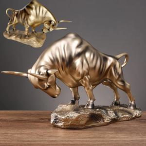 재물운 거실 사무실 개업선물 조각상 인테리어 장식품 황소 동상