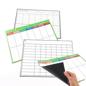 다이어트 일정 스케줄 관리 위클리 자석 플래너 메모 주간계획표 보드