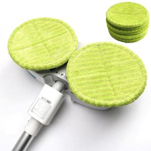 전동 물걸레 청소패드 원형 극세사 바닥청소 대걸레 교체 리필용