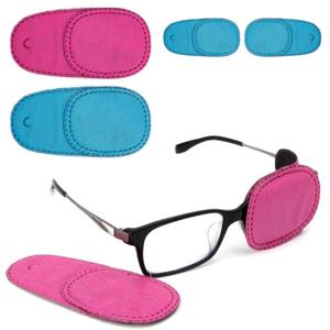 시력 훈련 비접착 사시 완화 가림패치 안대 안경 눈가리개 약시 아이패치