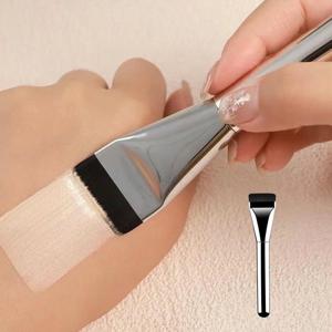 파운데이션 쫀쫀 모공 밀착 브러시 납작 스파츌라 선크림 파데 브러쉬