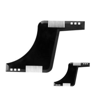 턱수염 스타일링 휴대용 면도 도구 남성용 수염 다듬기 빗 브러쉬