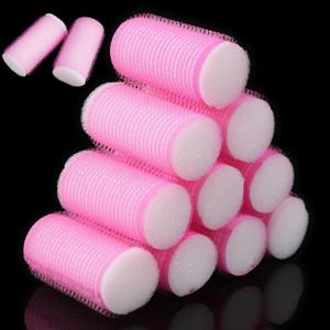 앞머리 뽕 헤어롤 스펀지 찍찍이 머리 손질 롤러 구르뽕 헤어 그루프 10p