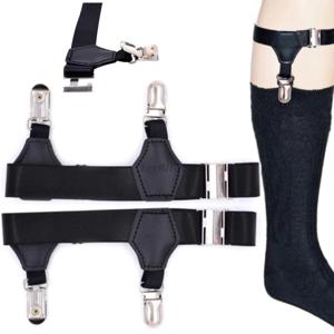 양말 흘러내림방지 클립 고정 정장 양말 말림방지 홀딩 밴드 멜빵 벨트