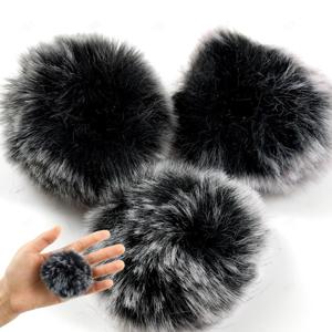 마이크 스펀지 야외녹음 잡음 방지 퍼커버 방풍 커버 솜 덮개