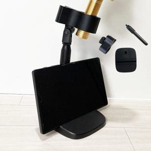 탁상용 마이크 스탠드 거치대 받침대 관절 각도 높이조절 마이크 암