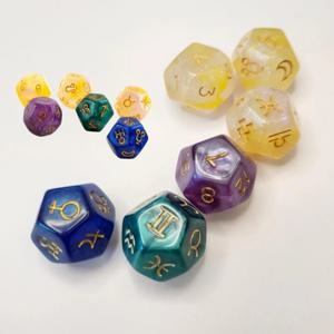 점성술 타로 궁합 사주 별자리 12면 룬 주사위 다면체 룬다이스 3p