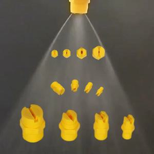 안개분사 부채꼴 고압 V형 분사노즐 분무기 정원 농업 미스트 살포기