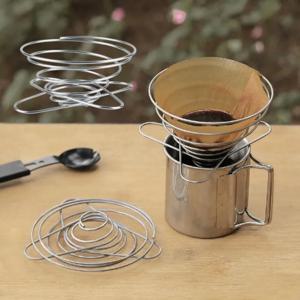 핸드드립 거름망 휴대용 드립커피 필터 받침대 홀더 접이식 드립랙